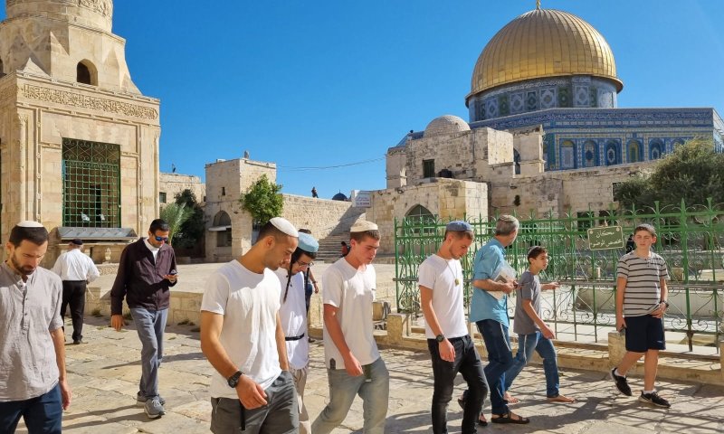 זינוק שיא בעליית יהודים להר הבית בשנה האחרונה