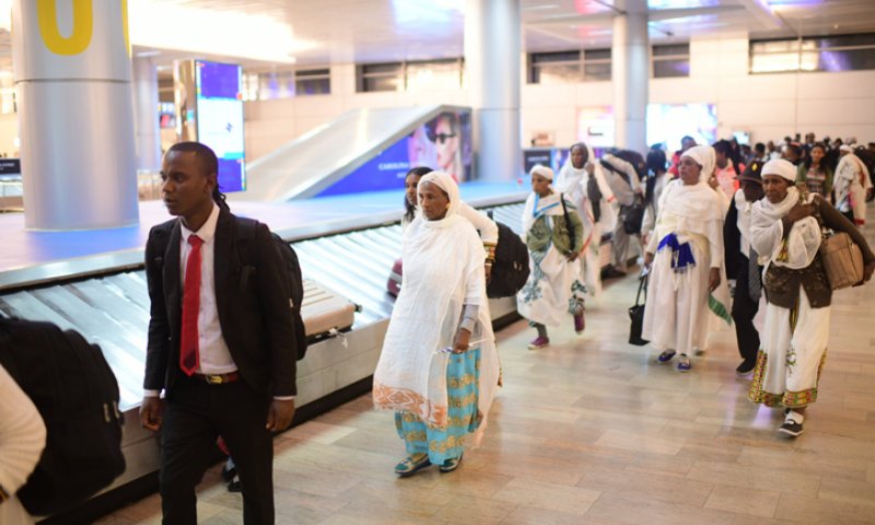 עשרות מבני הפלשמורה נחתו הבוקר בישראל