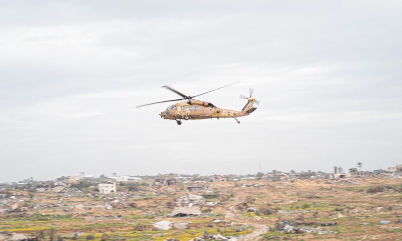 מסוקי קרב הוזנקו לאזור דרום ים המלח בעקבות חשש לחדירה