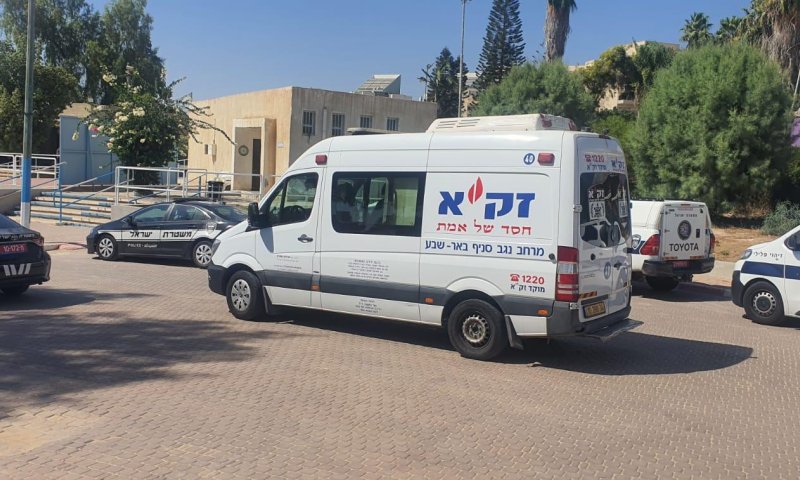 עצוב: חסר בית אותר מת בבית הספדים בבאר שבע