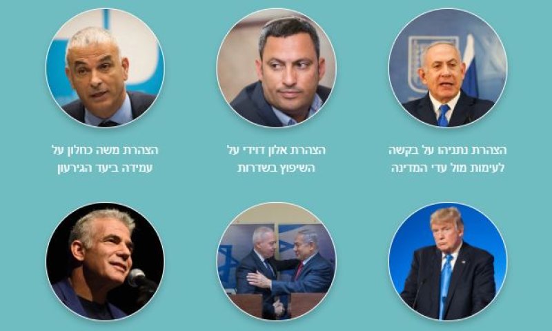 הצביעו: מה הייתה ההצהרה הגדולה של השבוע?