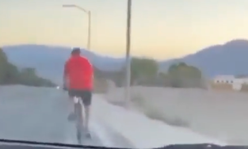 מזעזע: דרסו למוות רוכב אופניים &ndash; והעלו לטיקטוק