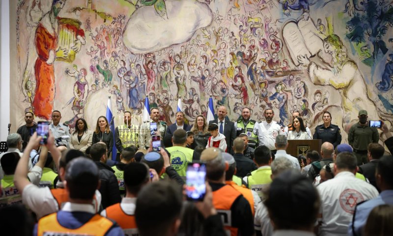 גיבורי המלחמה התארחו בכנסת: "מכבים בני זמננו"