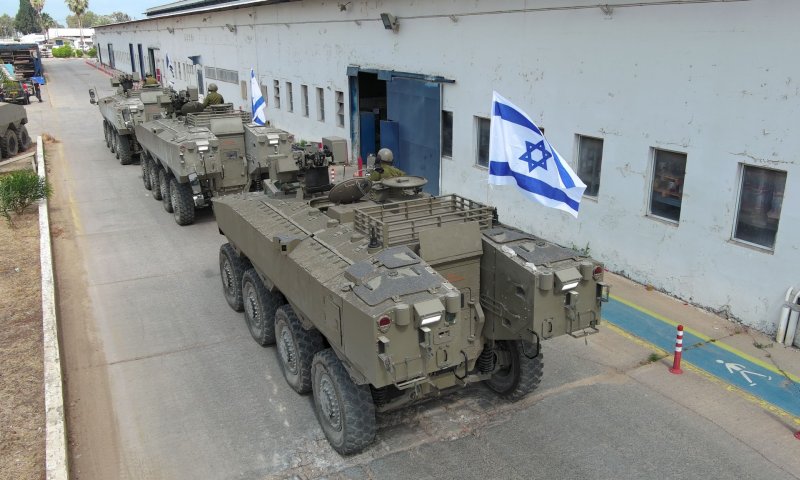 נגמ"שי איתן הראשונים הועברו לחטיבת הנח"ל. צפו