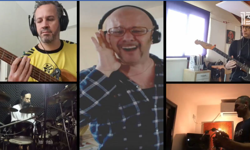 הופעה בפיג'מה: טיפקס בביצוע מבודד מהסלון &bull; צפו