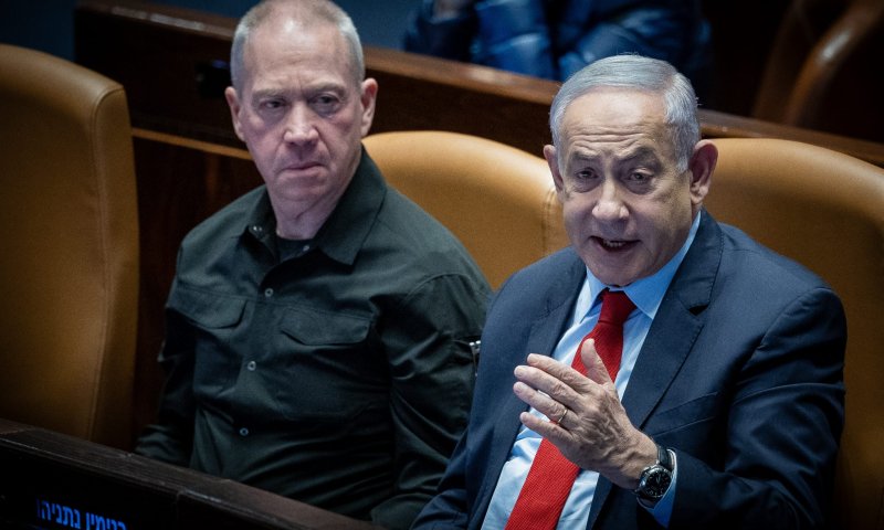 נתניהו מסרב ליוזמת גלנט להקים בי"ח לעזתים בישראל