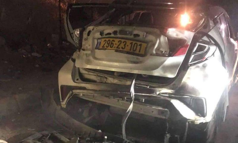 תאונת עבודה: מכונית תופת התפוצצה באל פרעה