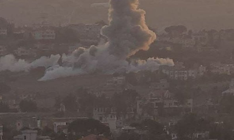 צפו בתיעוד: צה"ל תקף מחסני אמל"ח של חיזבאללה בלבנון