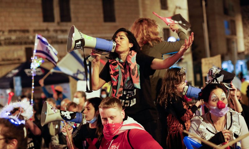 שבוע 38 למחאות נגד נתניהו:"הבית בבלפור רועד"