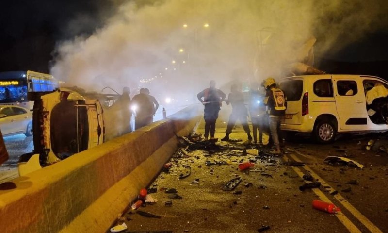 2 הרוגים בתאונת דרכים קטלנית במחלף שער שומרון