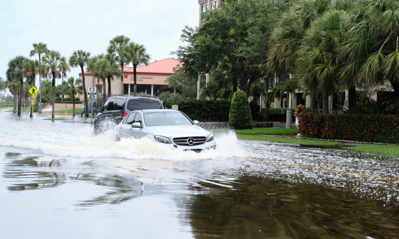 ההוריקן בפלורידה: 2 הרוגים בתאונות דרכים בסופה