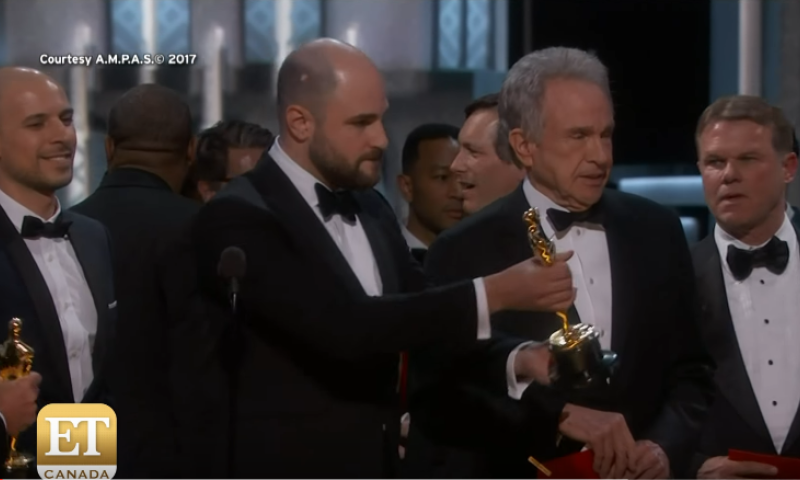 נחשף האדם האחראי על הפדיחה הענקית באוסקר