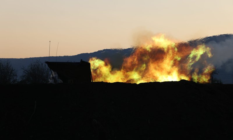 צה"ל תקף מטרות של חיזבאללה בדרום לבנון