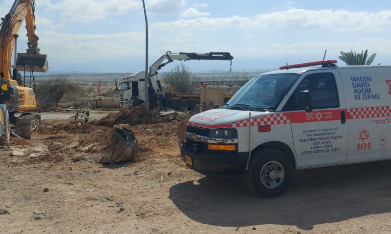 חשד לרצח: גבר נדקר בכניסה ליישוב בערבה