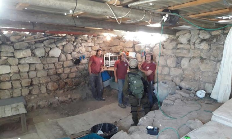 נוער עמונה הקים מבנה ביישוב ממנו גורש; צה"ל הרס