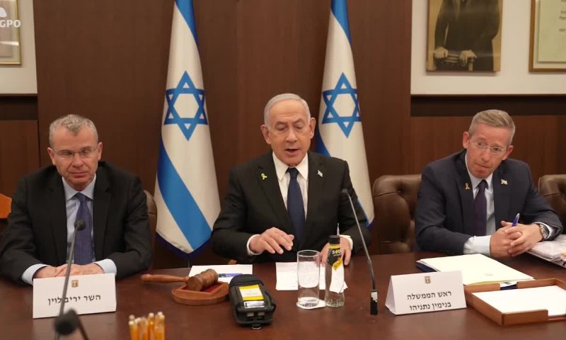 נתניהו: "אלה שקוראים לסיום המלחמה מקשיחים את עמדת חמאס"