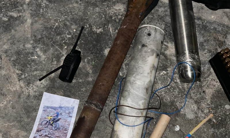 מבצע בית וגן: צה"ל תפס בג'נין משגר רקטה מאולתר