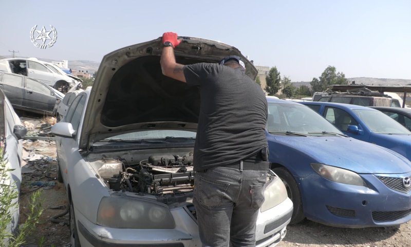המשטרה תפסה 355 רכבי משטובה שהורדו לפירוק