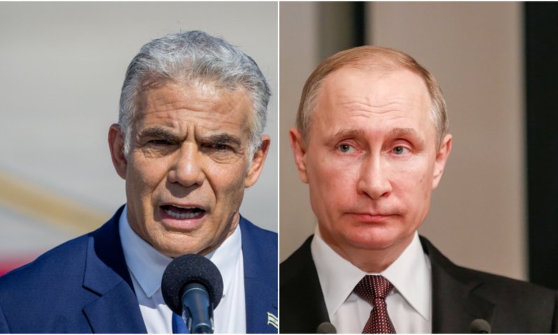 לפיד שוקל צעדי תגובה נגד ההחלטה הרוסית