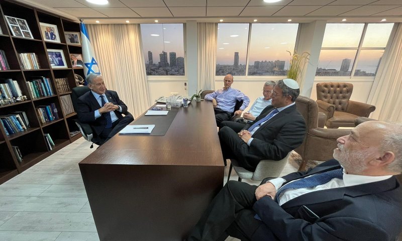 לראשונה: תמונה רשמית של נתניהו ובן גביר