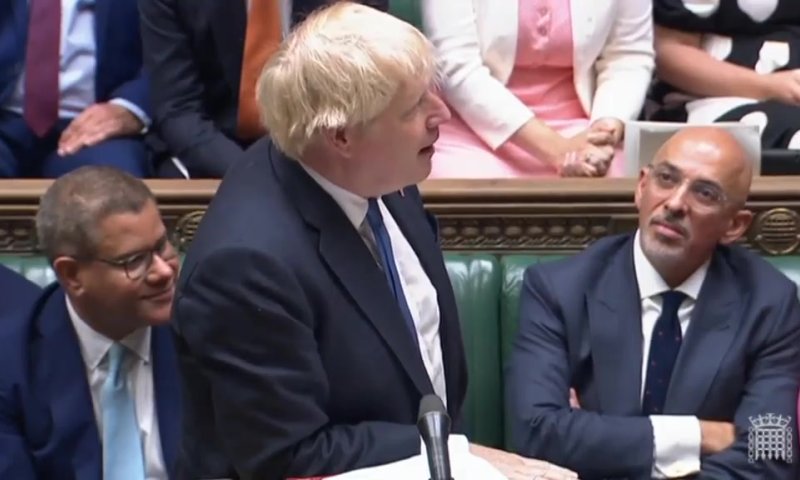 "אסטה לה ויסטה בייבי": ג'ונסון נפרד | צפו