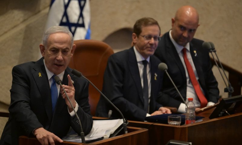 נתניהו בפתיחת מושב הכנסת: הנאום המלא