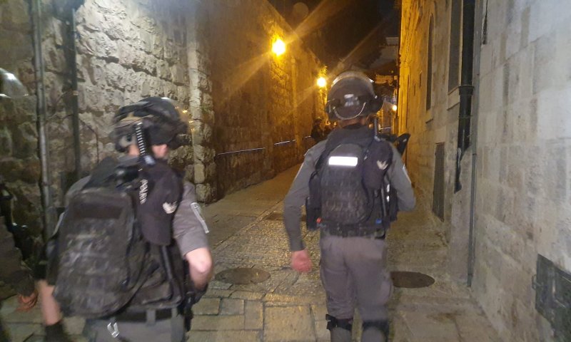 שני לוחמי מג"ב נפצעו בפיגוע דקירה בירושלים