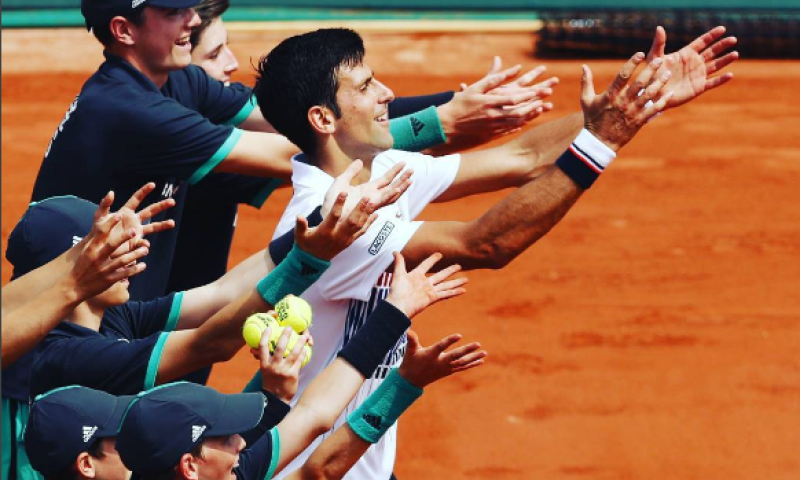 נדאל ודג'וקוביץ' טיילו, מארי ינסה לא למעוד