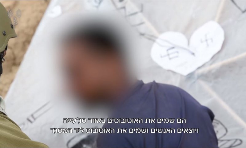 תיעוד: המחבל נעצר ומספר הכל על חמאס . צפו
