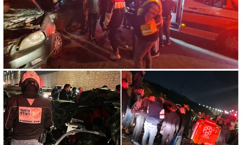תאונה קשה: 2 הרוגים ו-3 פצועים סמוך לענאתא