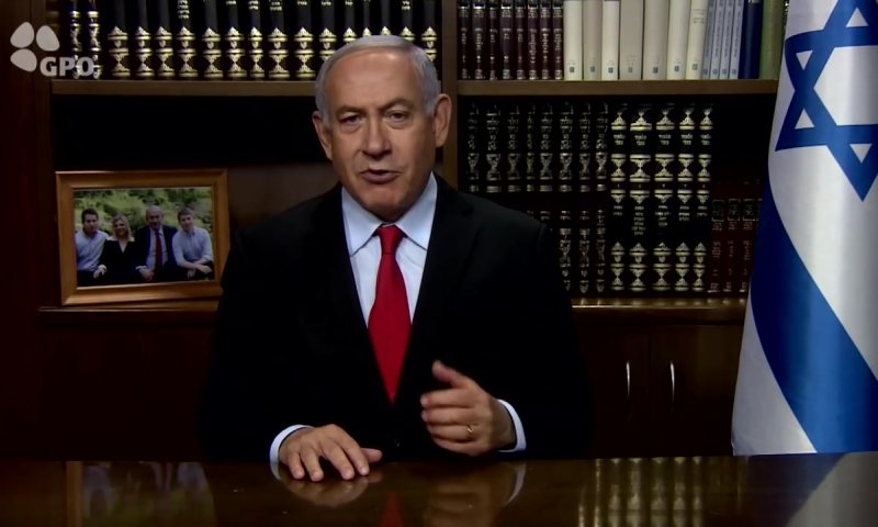 נתניהו בברכה לחג: "ישראל מפיצה סביבה אור גדול"