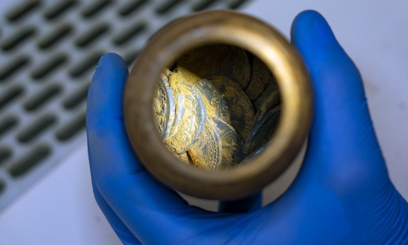 תגלית מימי המכבים התגלתה במדבר יהודה. צפו