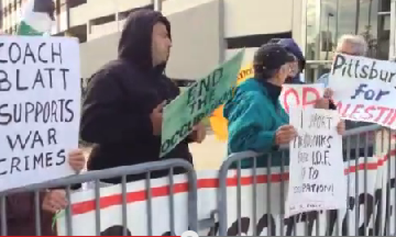 "דיוויד בלאט תמך ברצח עם בעזה"