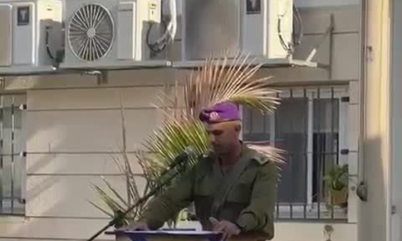 מפקד החטיבה של אסף חממי נפרד: "סמל להקרבה ולמנהיגות"