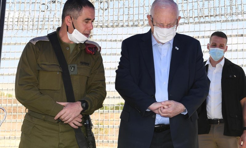 הנשיא: "עוטף עזה הוא עוטף ישראל כולה"