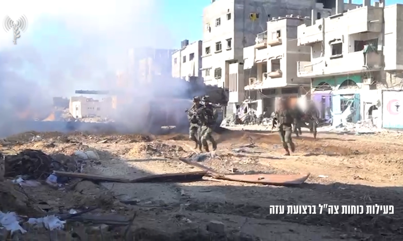 המחבלים ירו RPG וחוסלו במקום. צפו