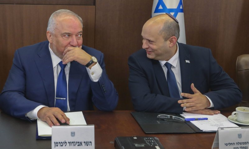 ליברמן על פגישתו עם בנט: "אין שום משא ומתן"
