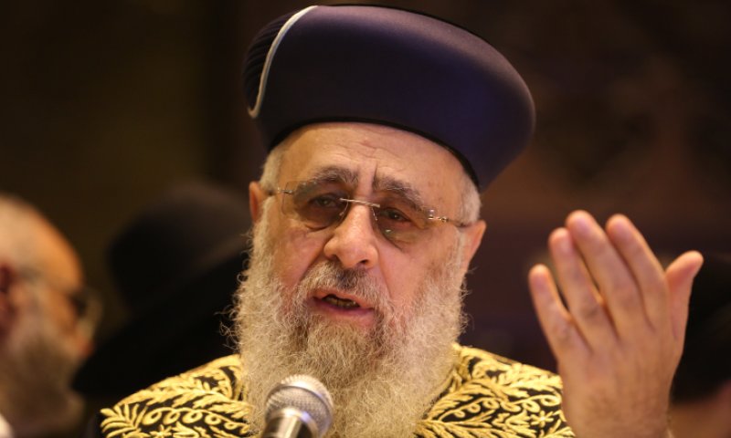 הרב הראשי חשף: ההצעה ההזויה של רון חולדאי