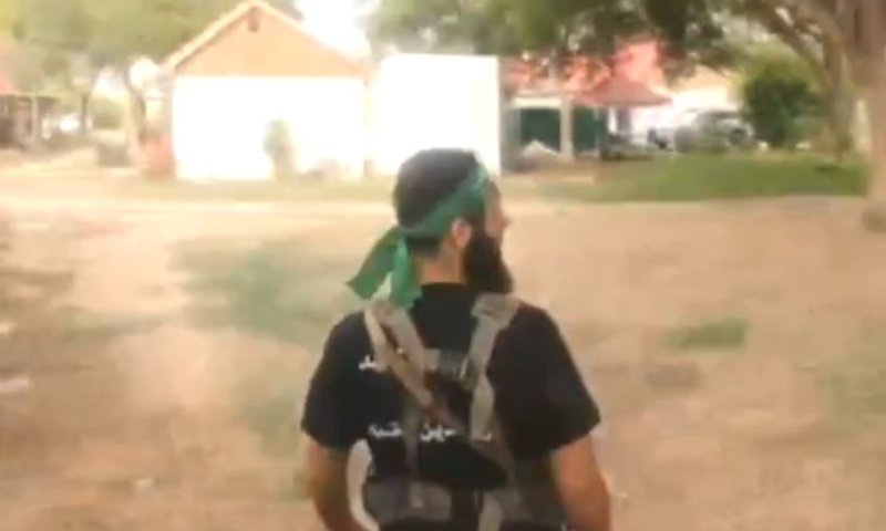 תיעוד נדיר ממצלמת הגוף של המחבל שחוסל