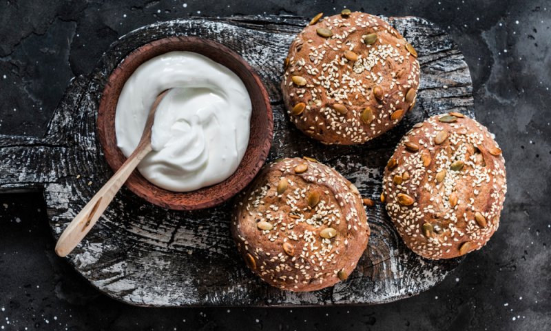 בית לזית: לחמניות יוגורט עם זית ללא גלוטן ב10 דקות