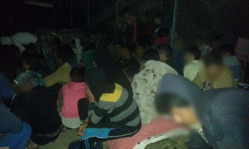 במבצע לילי לכדה המשטרה מאה שב"חים