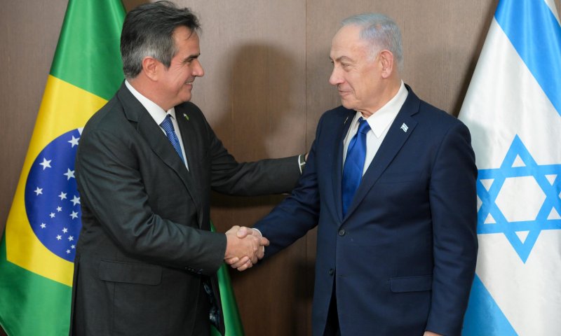 מפגש מדיני: נתניהו נפגש עם מנהיג הפרוגרסיבים בברזיל