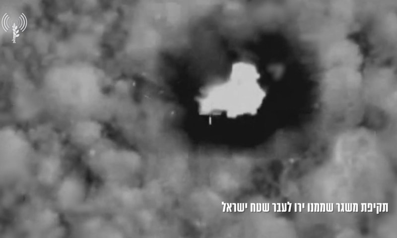 צה"ל תוקף בלבנון; יורט כלי טיס עוין שחדר לישראל