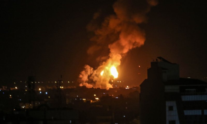 צה"ל תקף הלילה תשתיות חירום של חמאס | צפו