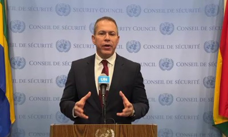 השגריר למזכ"ל האו"ם: עד מתי תימשך השתיקה שלך?