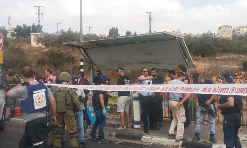 פיגוע דקירה בשומרון; המחבל חוסל