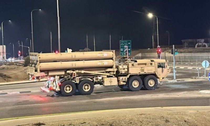 ה-THAAD נחתה: המערכת האמריקנית המתקדמת נצפתה בארץ