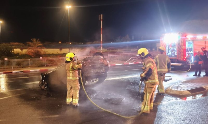 תאונה קטלנית בכביש 6: עומסים כבדים במקום