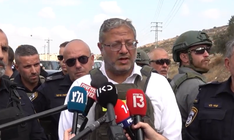 בן גביר: "מי שמאשים את הממשלה, מהדהד את תעמולת החמאס"