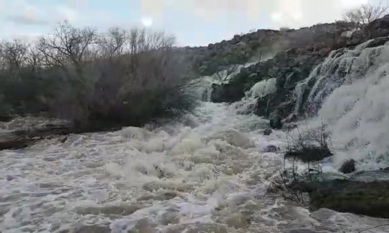 גשם של ברכה: צפו בזרימה בנחלי הצפון והדרום